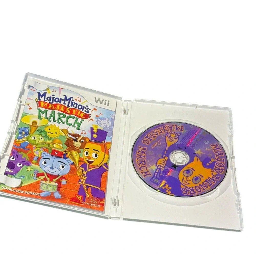 Major Minor's Majestic March Nintendo Wii Video Game Tested Majesco‎ RVL P R4NE